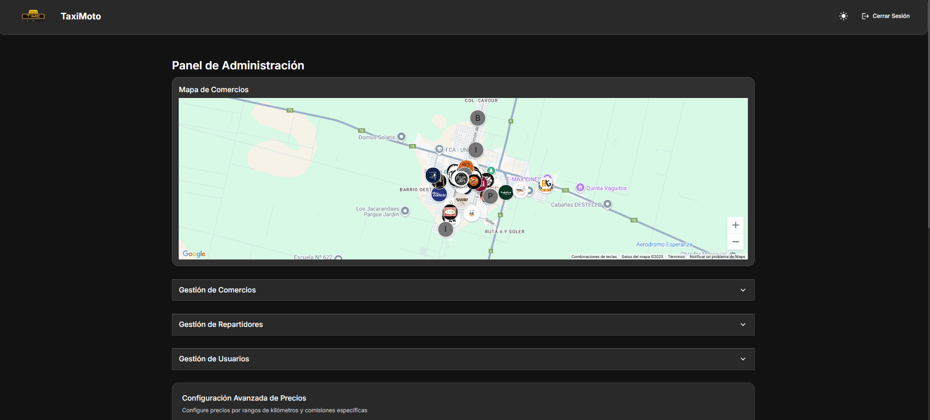 TaxiMoto - plataforma de delivery